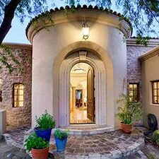 Beautiful home with stylish entrance